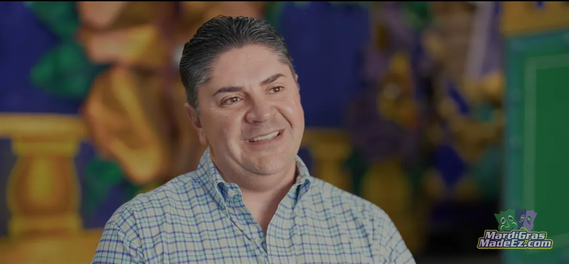 Matthew Tusch, founder of Mardi Gras Made EZ